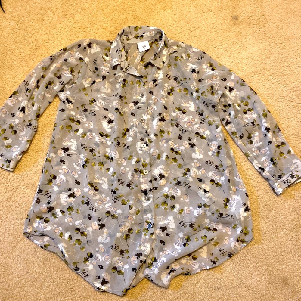 Cabi sheer top!